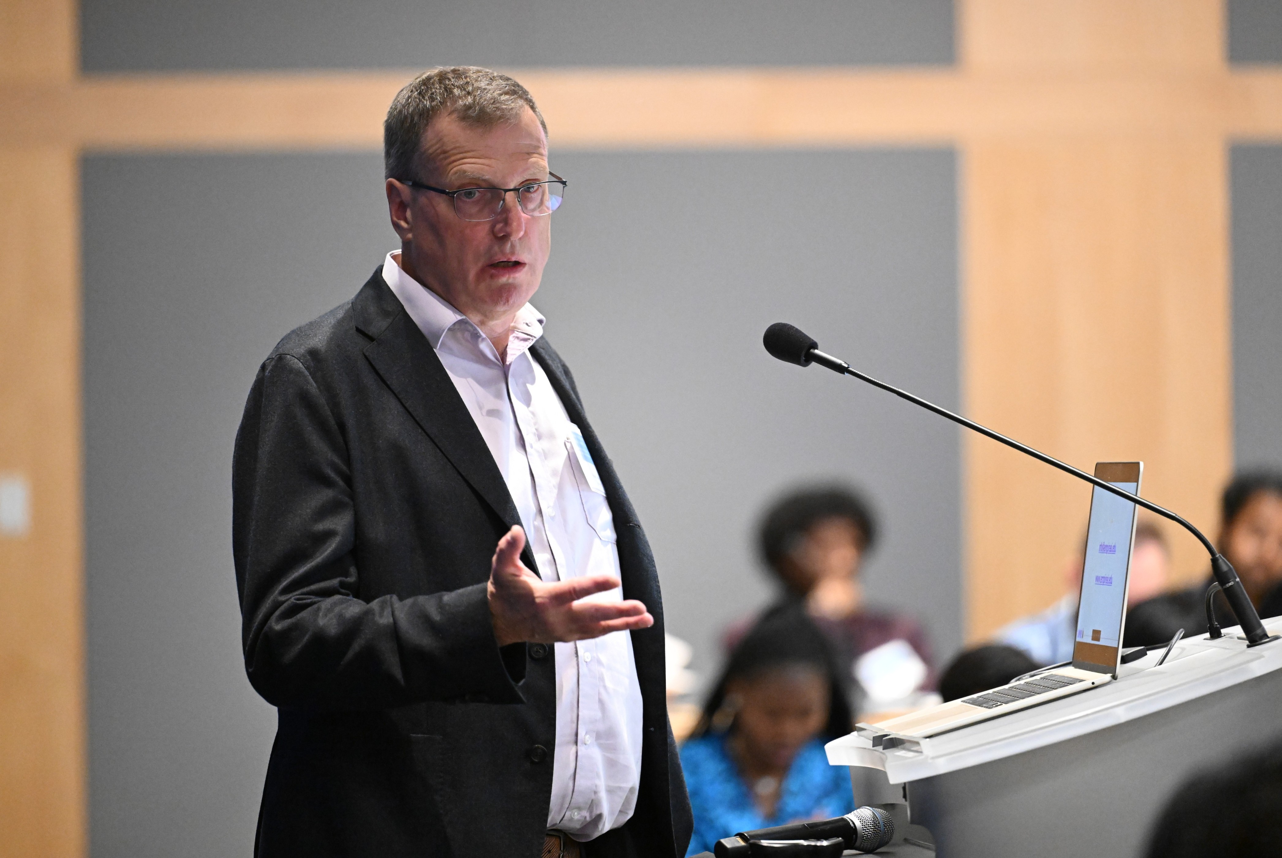 Robert Harrison at NYSDL. Photo Credits: Kevin Coughlin. Robert Harrison at NYSDL. Photo Credits: Kevin Coughlin.
