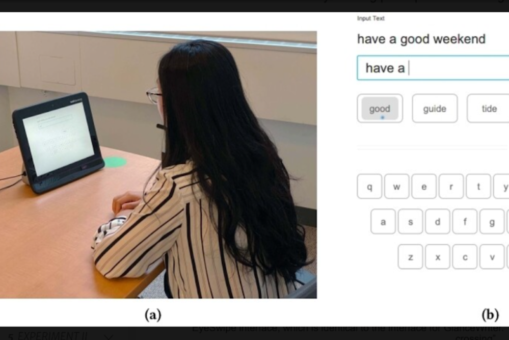 An AI Tool for Typing with Your Eyes