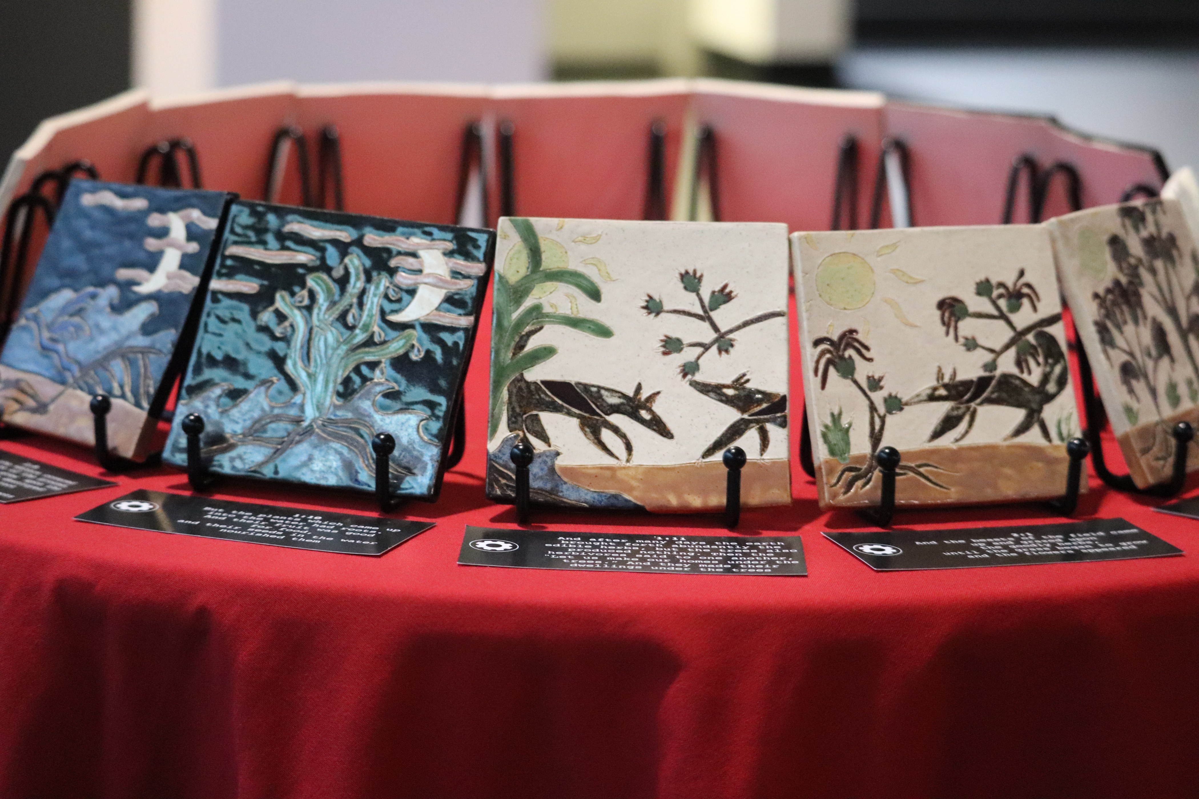 Art showcase at SUNY AI Symposium at Stony Brook