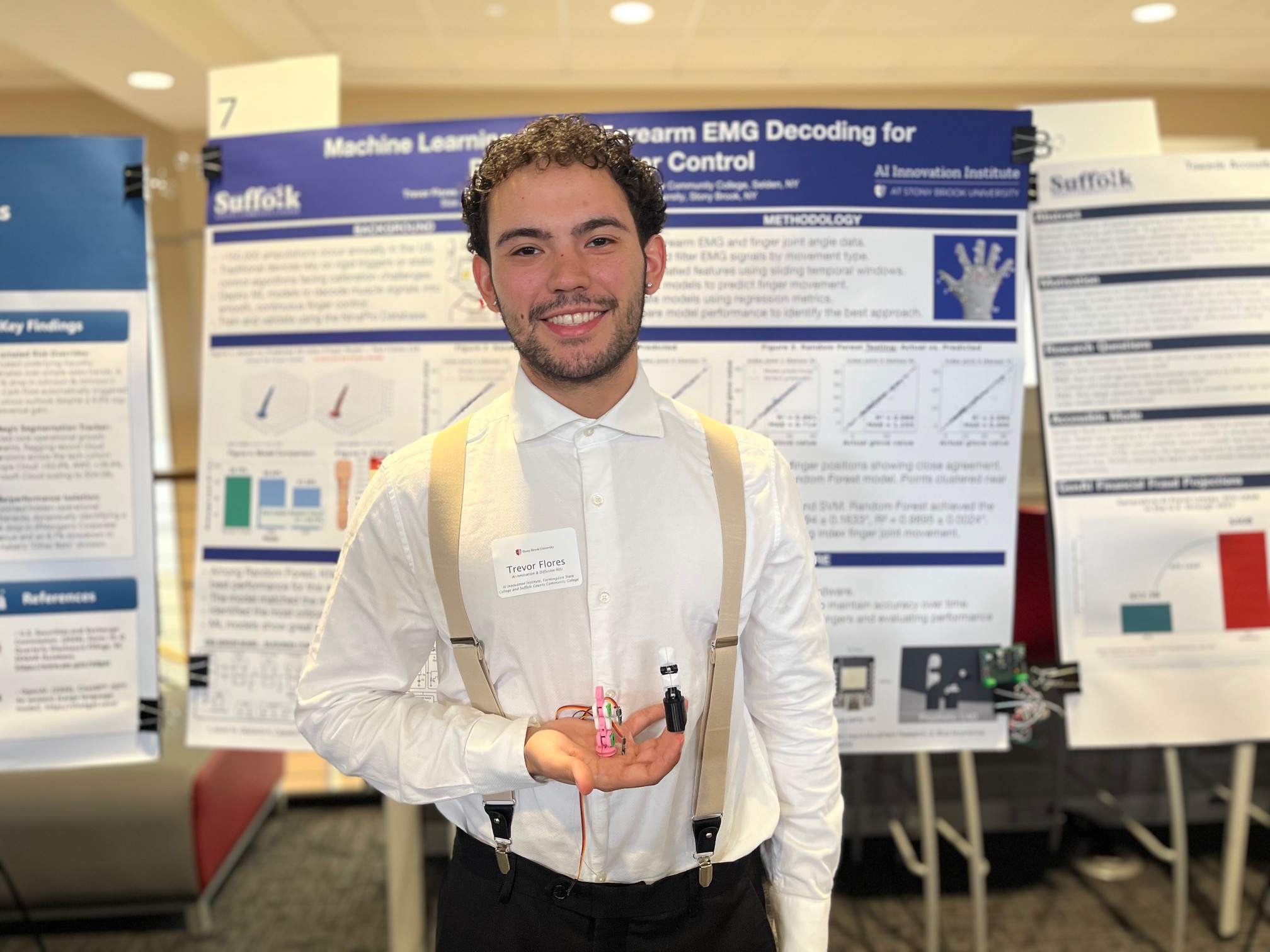 Trevor Flores at AI3 REU